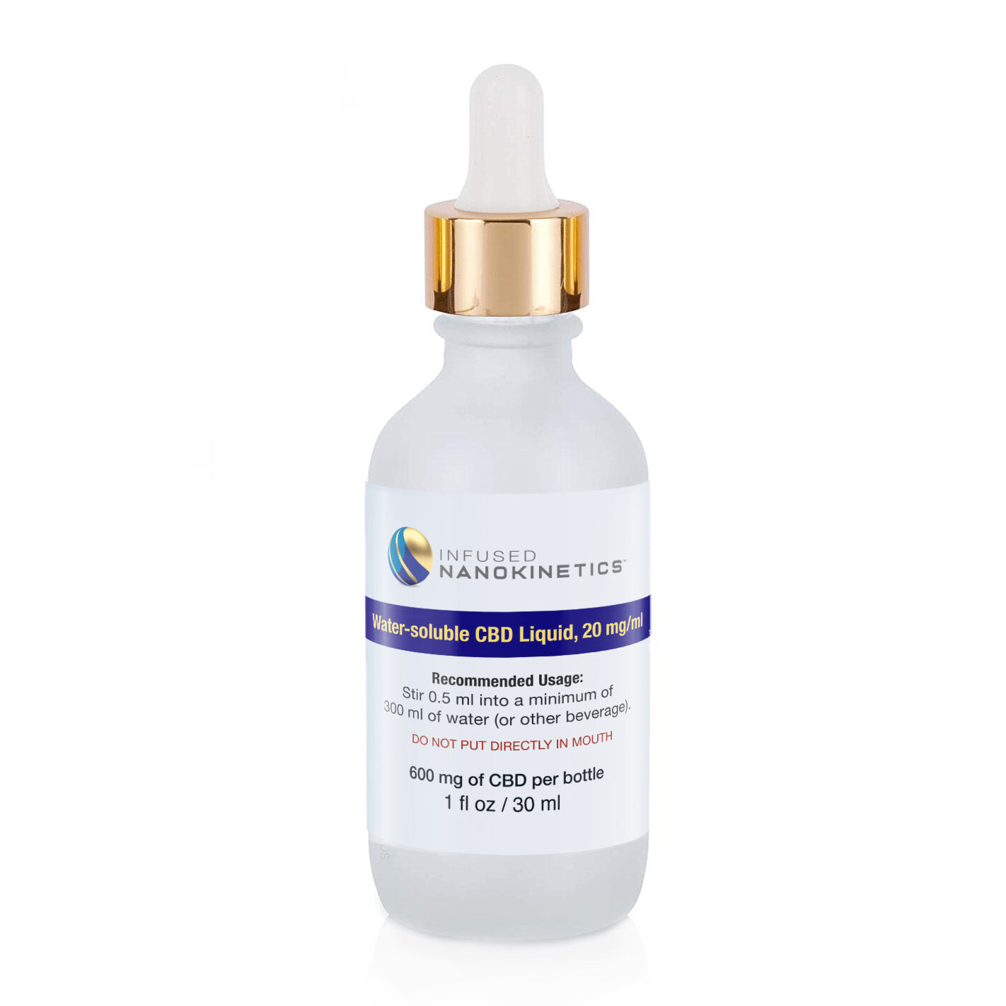 Water-soluble CBD Liquid, 20 mg/ml